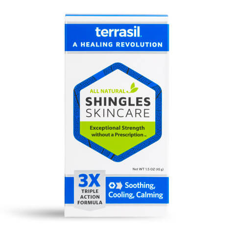 Shingles Skincare Box Front View